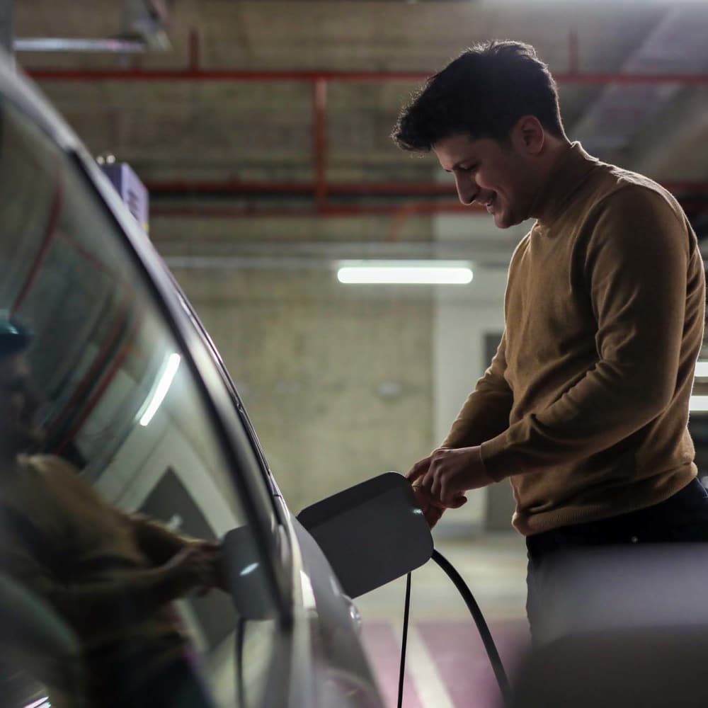 Shimmering swimming pool at Tesoro Del Valle in Los Angeles, California