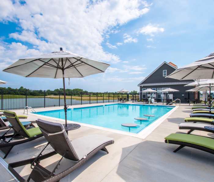 Swimming pool at MI-PLACE AT VINEYARDS in LEWES, Delaware