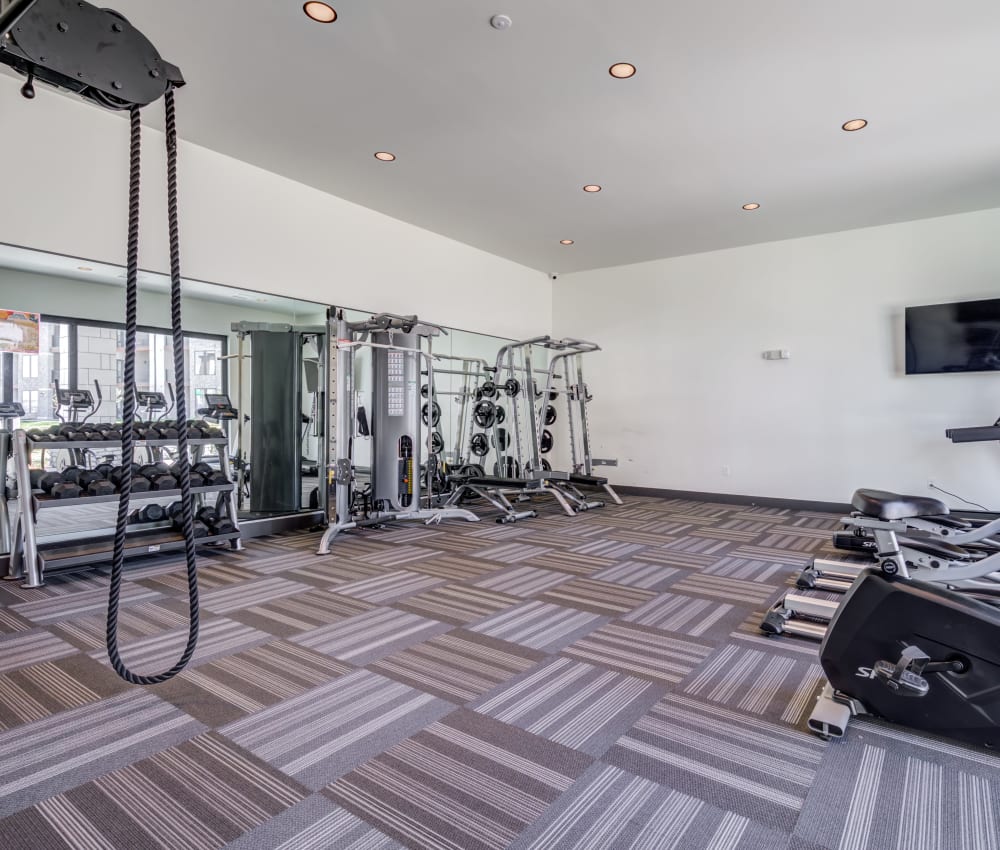 Fitness Center at The Reserves at Green Valley Ranch in Denver, Colorado