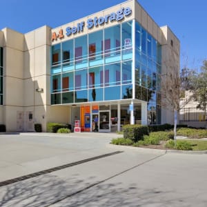 Exterior of A-1 Self Storage in Vista, California