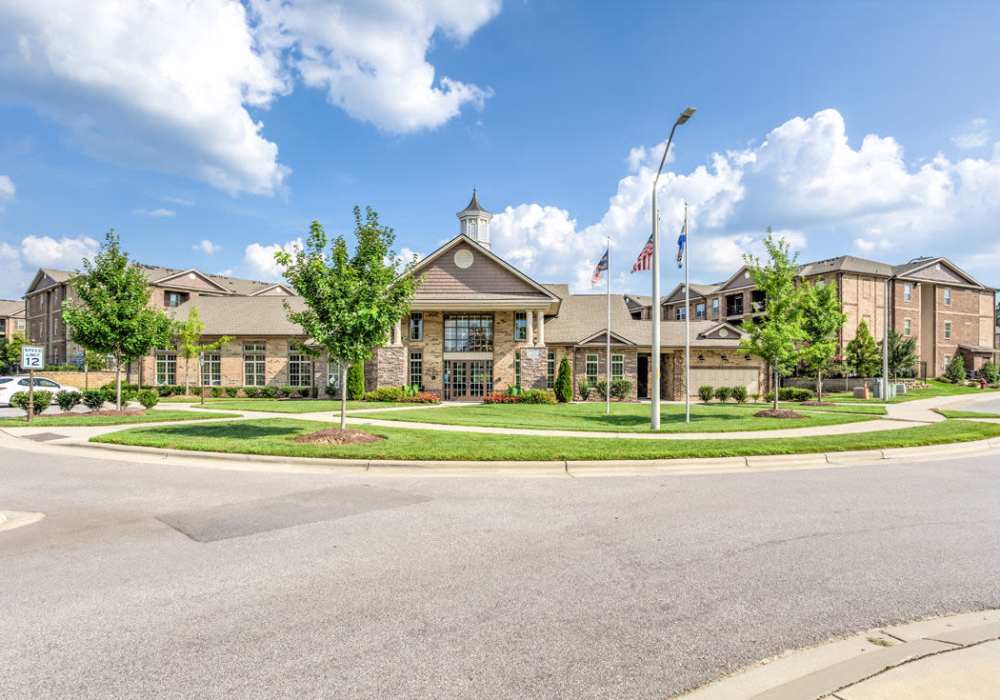 Front of property at Village at Town Center in Raleigh, North Carolina