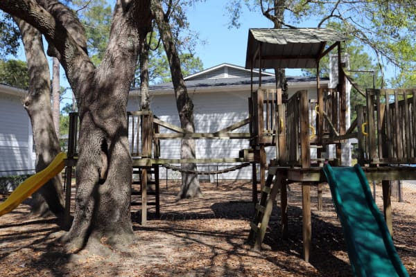 Playground near Park West in Mobile, Alabama