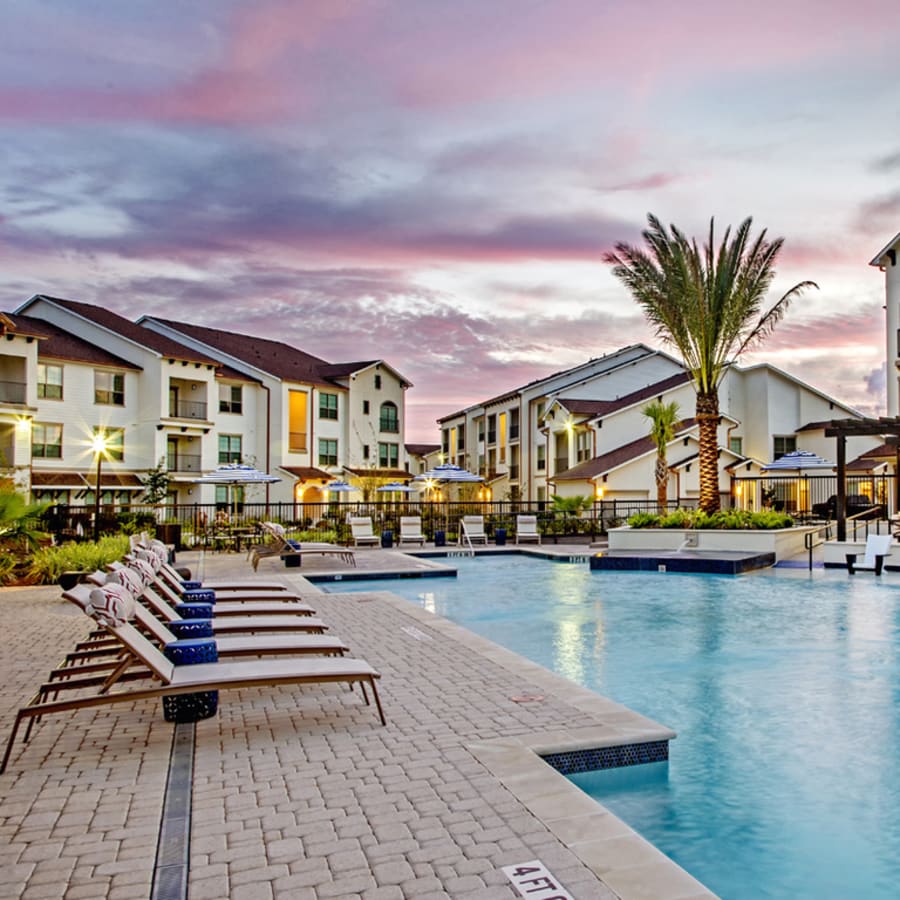 Pool at The Standard at EastPoint in Baytown, Texas