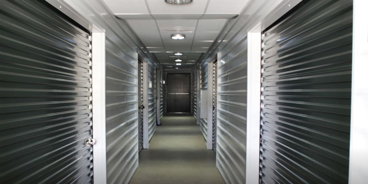 A climate-controlled storage unit at Another Closet Storage in Kerrville, Texas