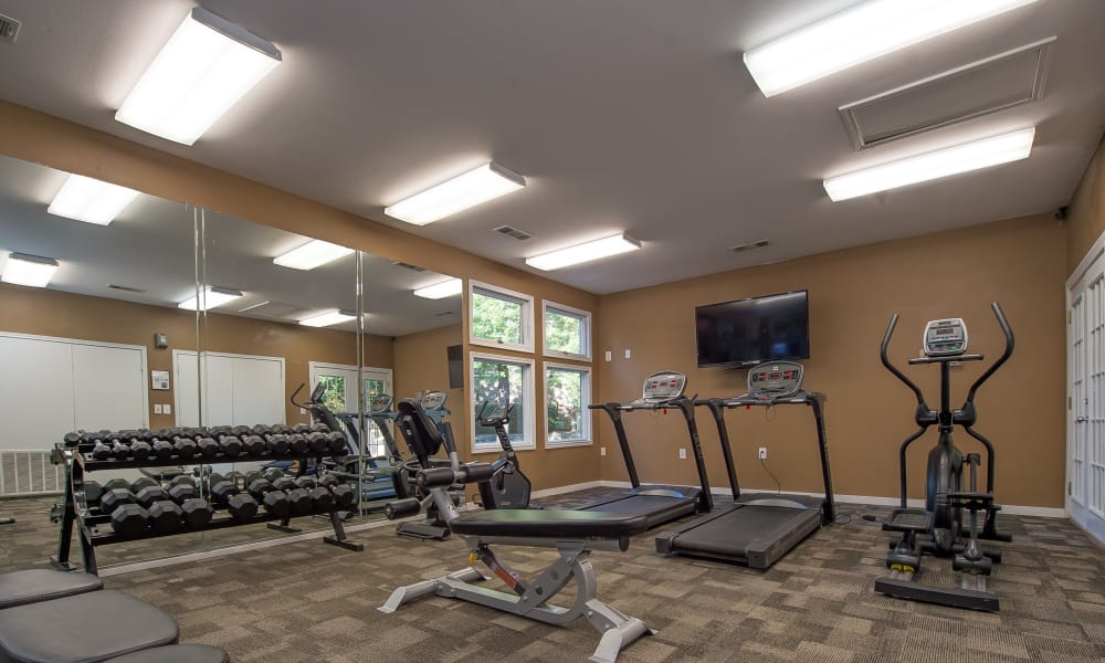 Gym at The Pointe of Ridgeland in Ridgeland, Mississippi