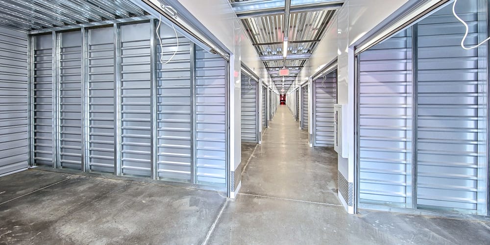 Indoor climate controlled units at StorQuest Self Storage in Surprise, Arizona