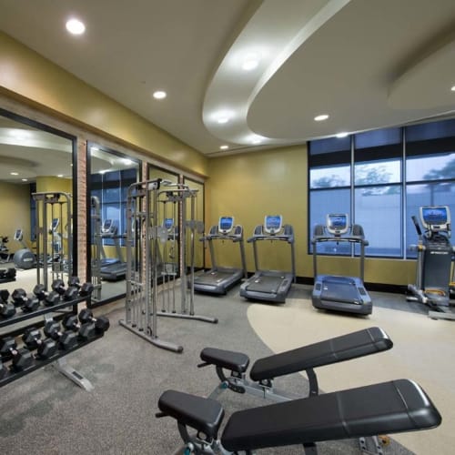 Gym at Solaire 1150 Ripley in Silver Spring, Maryland