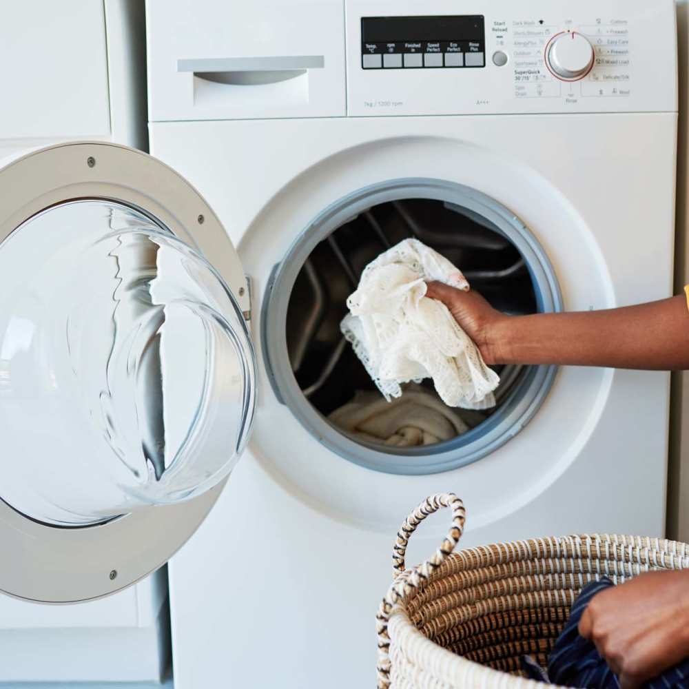 Laundry available at Fair Oaks Apartments in Sacramento, California