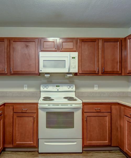 Spacious kitchens for cooking at Hyden Greene in Philippi, West Virginia