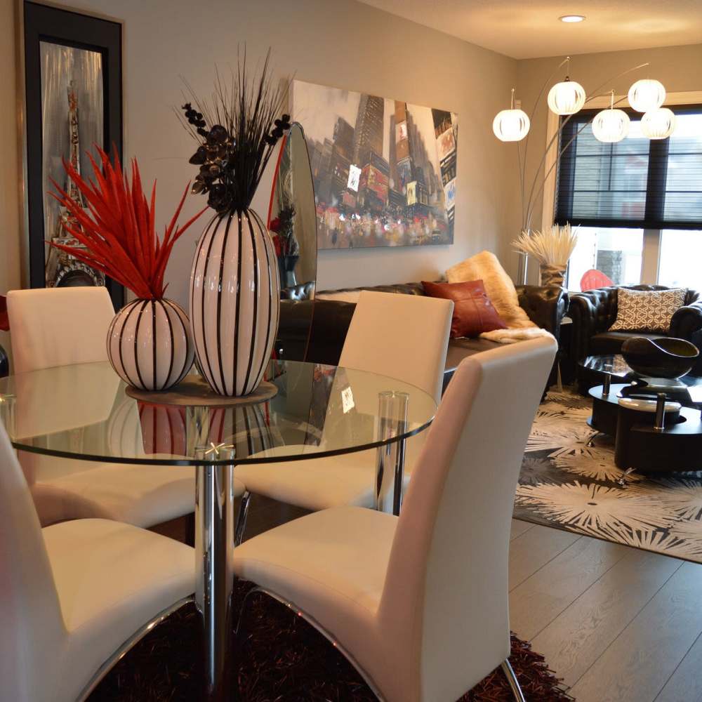 Clubhouse with lounge seating at Cross Timbers At Grand Street in Amarillo, Texas