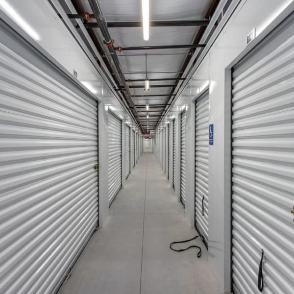 Interior Storage hallway at StorQuest Express Self Service Storage