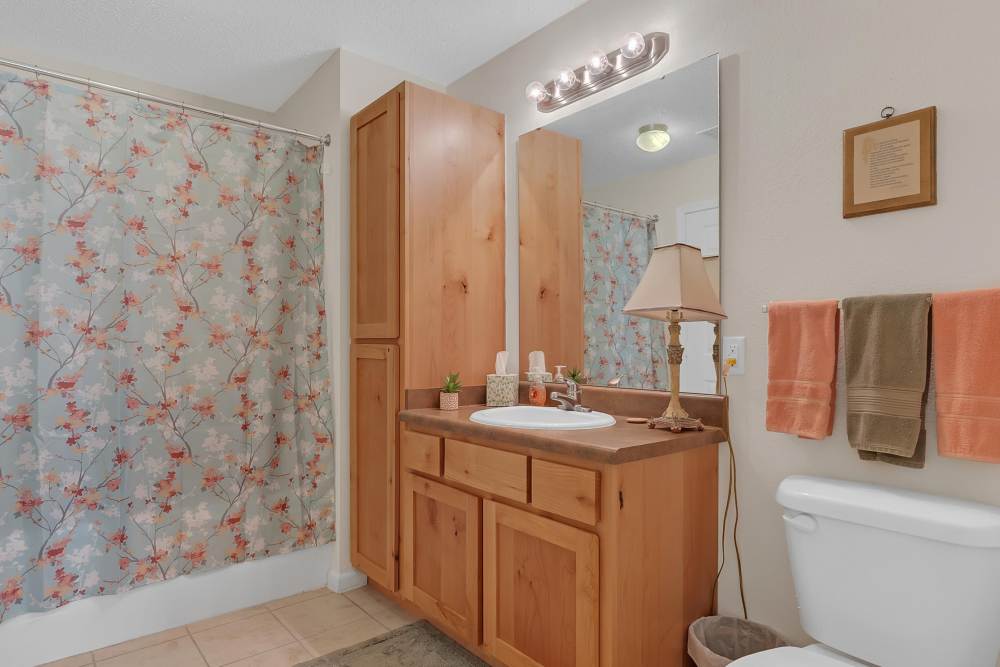 Bathroom with bathrub at Hartford Villas in Broken Arrow, Oklahoma