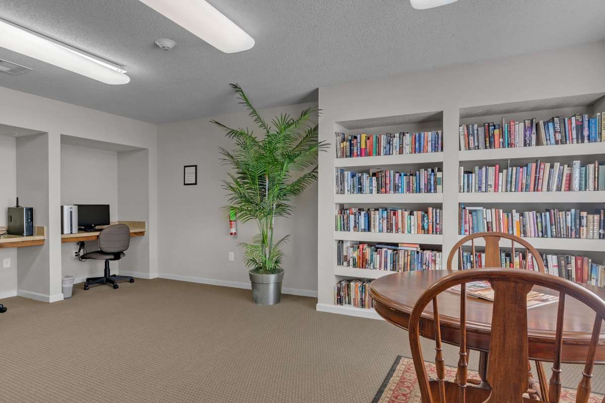 Library at River Ridge in Sand Springs, Oklahoma