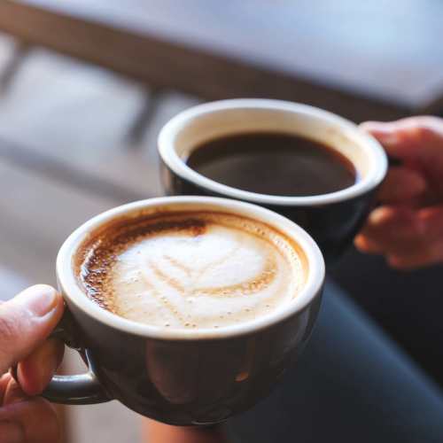 Coffee serving at a cafe near 2370 Main at Sugarloaf in Duluth, Georgia