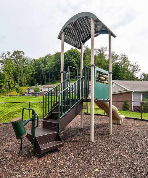 Playground at Hyden Greene in Philippi, West Virginia