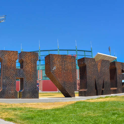 Residents having drinks in a restaurant at Home Suites Apartments in Sparks, Nevada