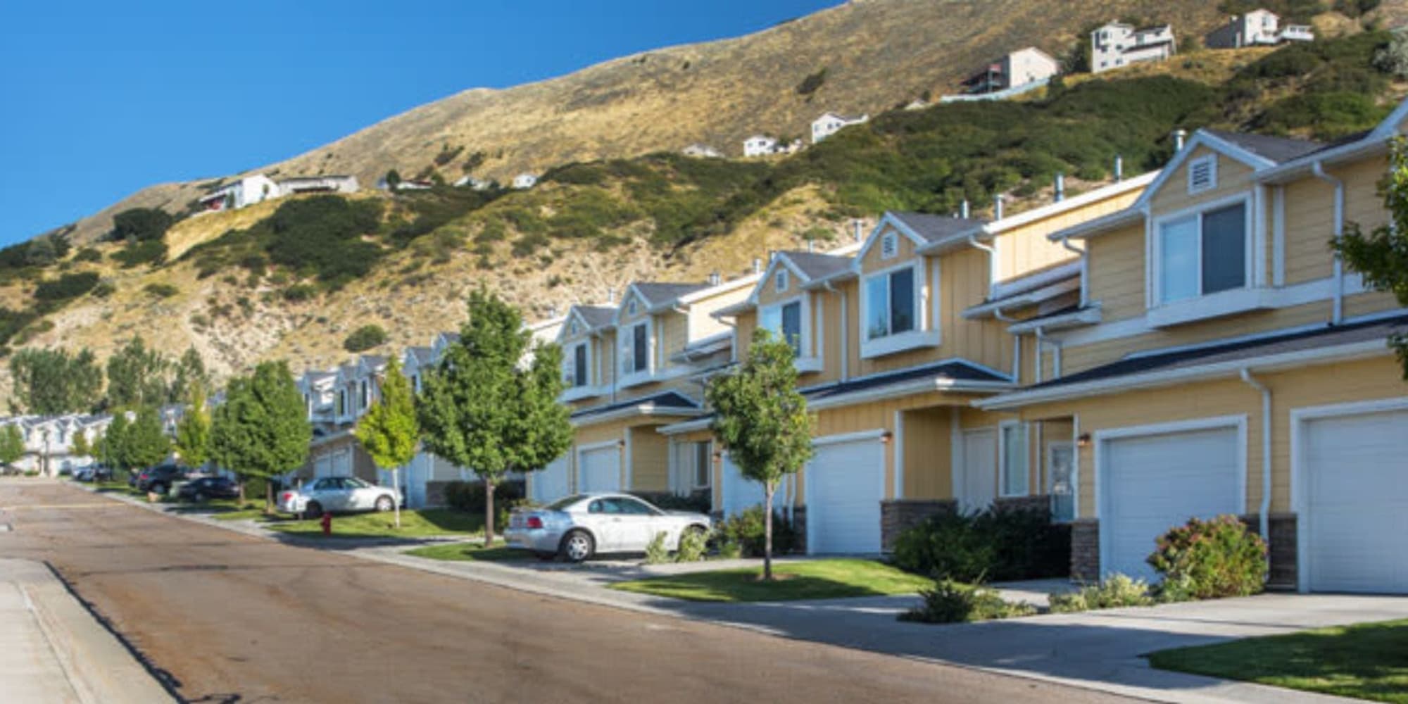 Exterior view of the housing at Liberty Hill in Draper, Utah