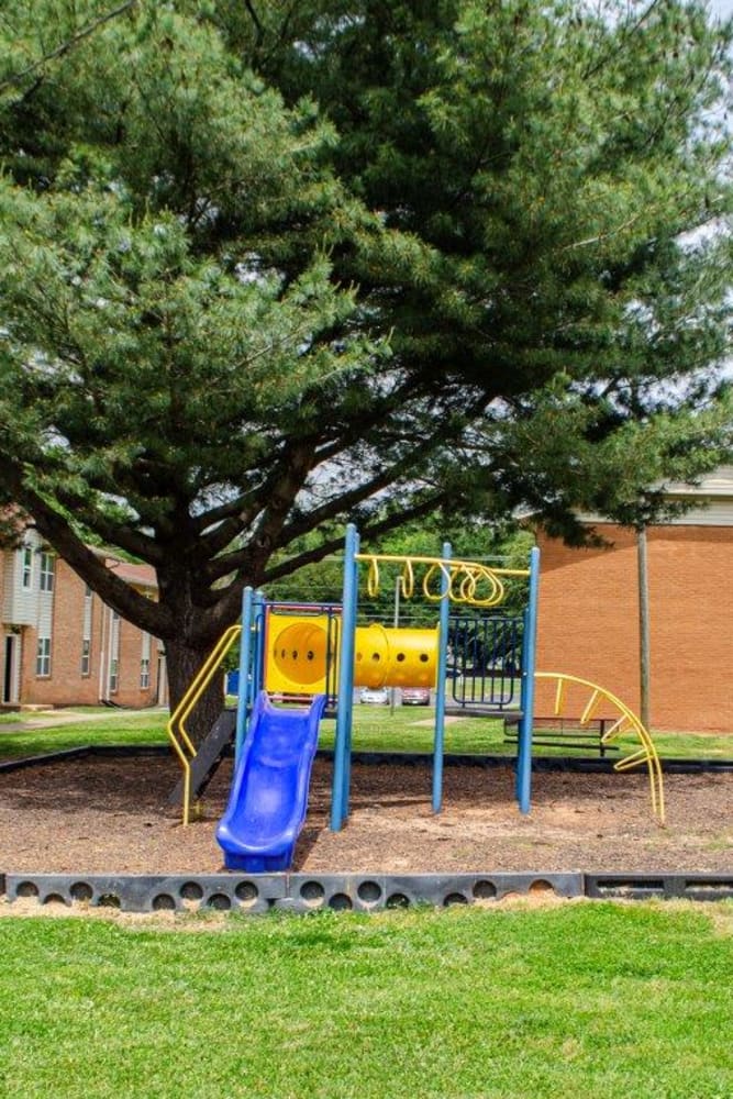 The playground at Vista Villa in Charlotte, North Carolina