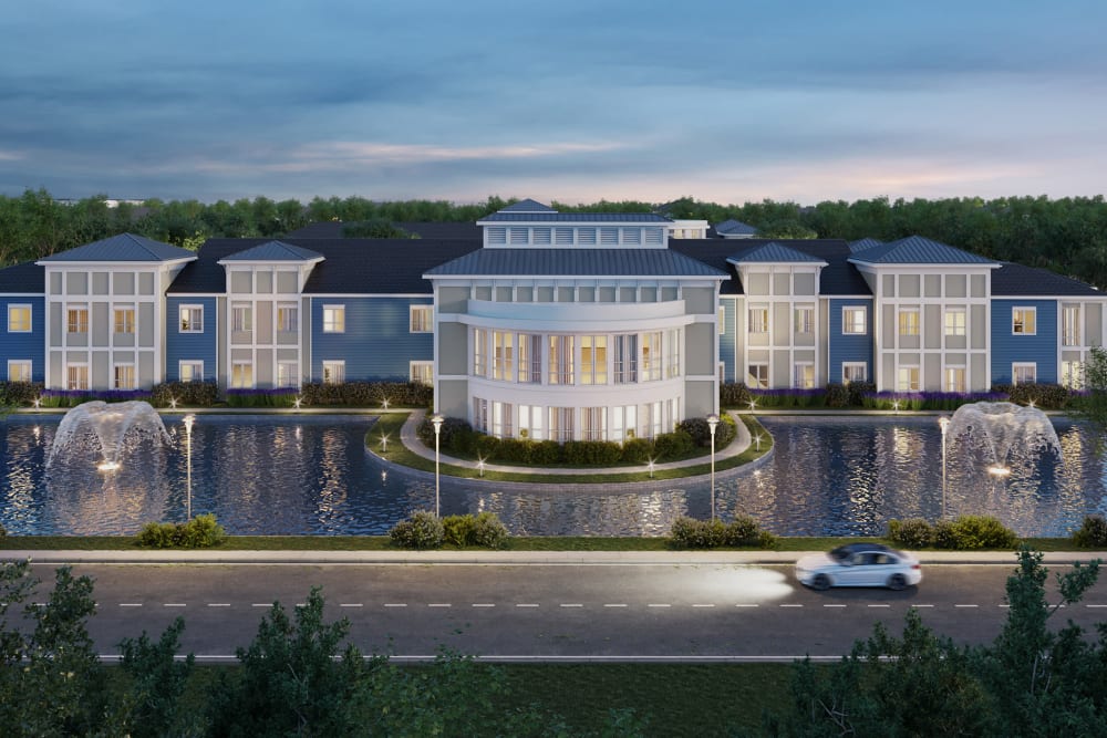 External photo rendering of The Meridian at Brandon in Tampa, Florida