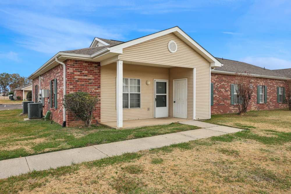 Exterior view of the community  at Camden Park in Canton, Mississippi