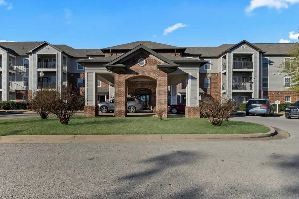 Exterior view of the community at River Ridge in Sand Springs, Oklahoma