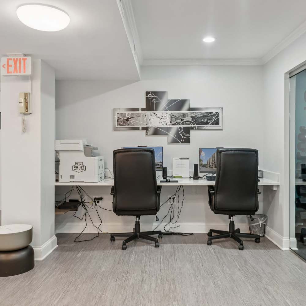 Desktops at Georgia West in Silver Spring, Maryland