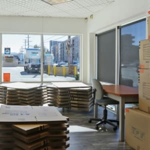 Inside the office at North Hollywood, California at A-1 Self Storage