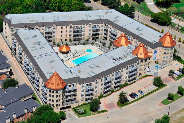 Aerial View at Farmers Branch, Texas