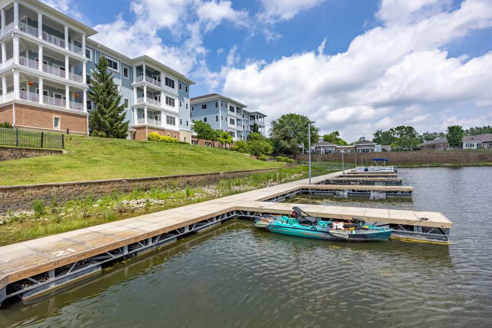 Lakeside Living with Lake Views for Select Apartments. 