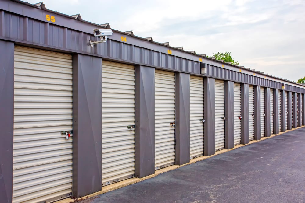 Outdoor units at Metro Self Storage in Northlake, Illinois