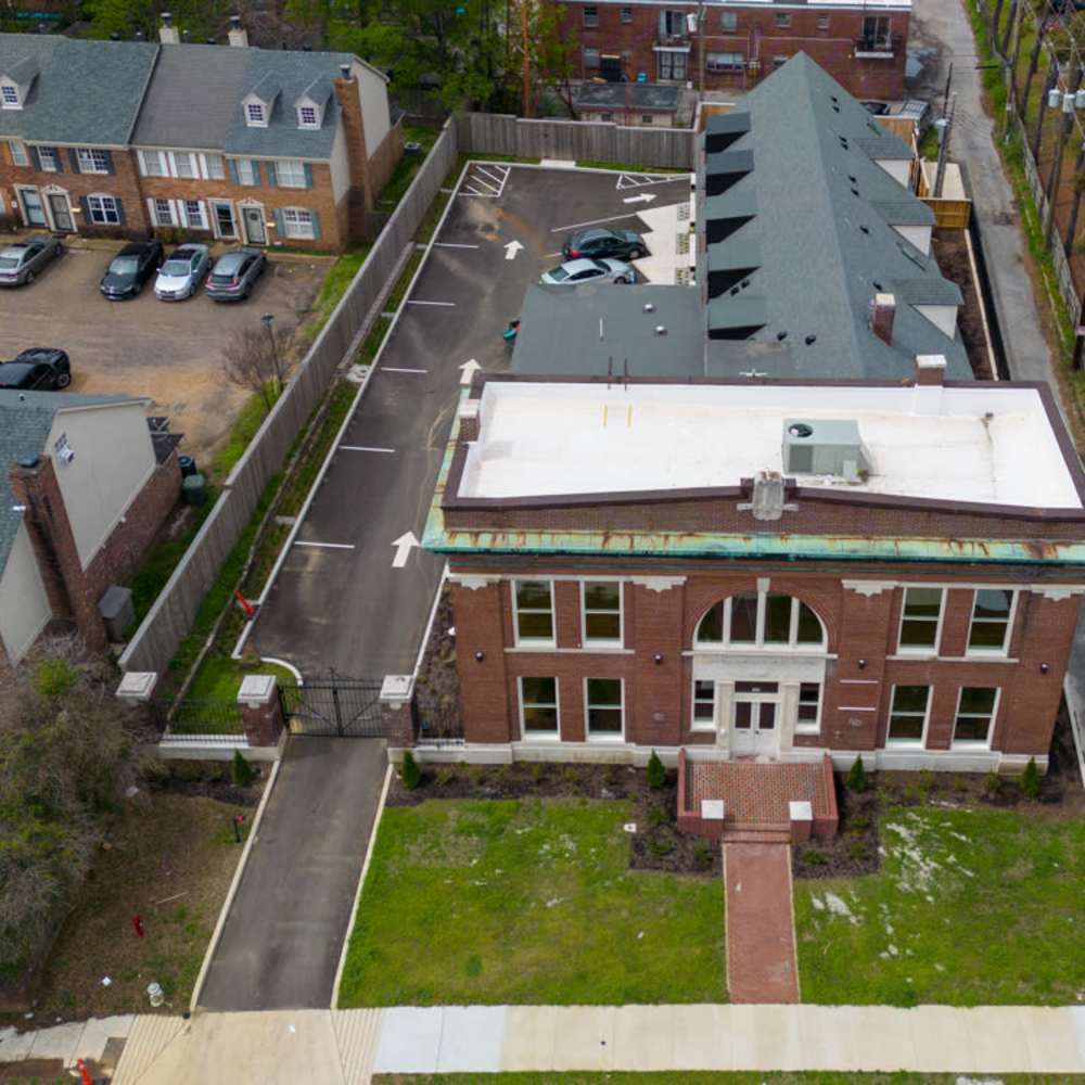 Ariel view at 189 Barksdale in Memphis, Tennessee