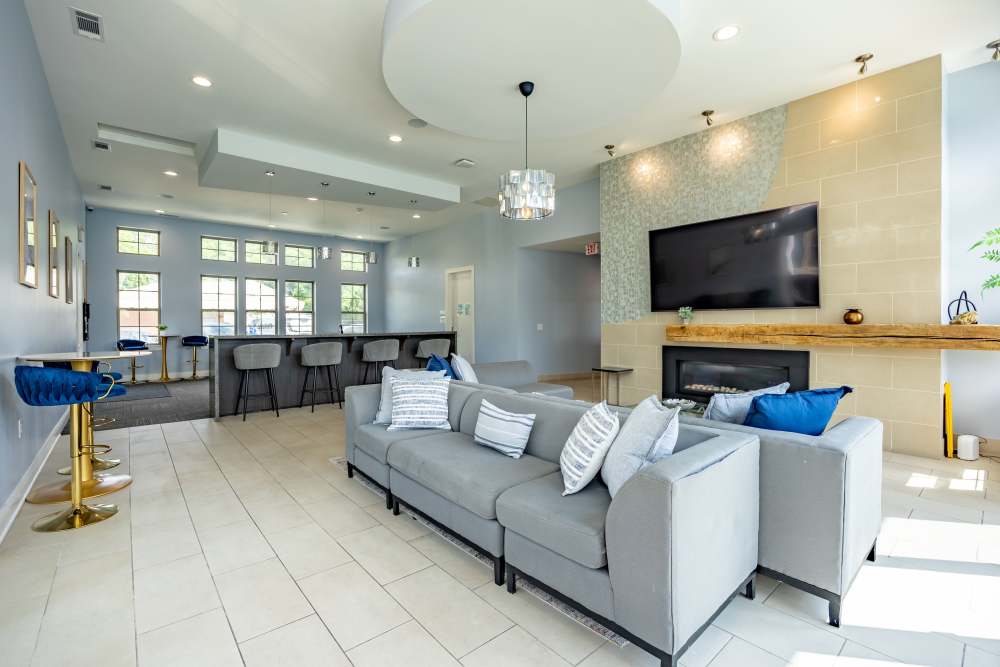 Community Center at Solana at the Crossing in Indianapolis, Indiana