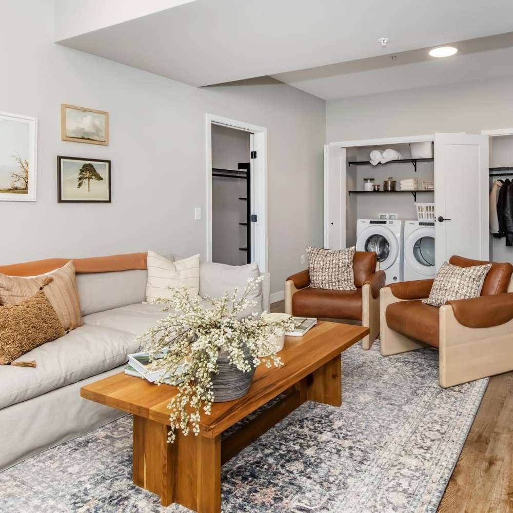 Living room at InterUrban 2.0 in Billings, Montana