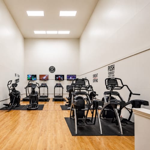 State of the art fitness center at Castle Point in South Bend, Indiana