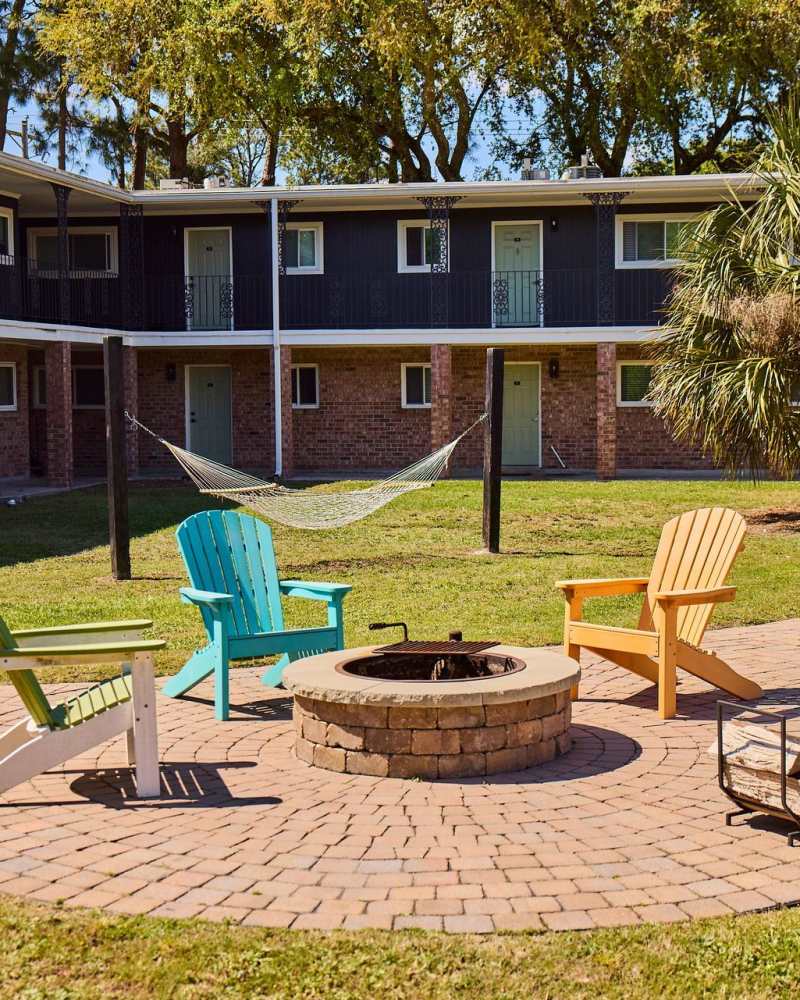 Rendering residents pool at Palmetto Square in Charleston, South Carolina 