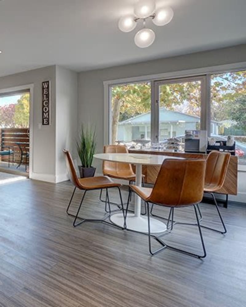 Leasing office at Highland Gardens in Mountain View, California