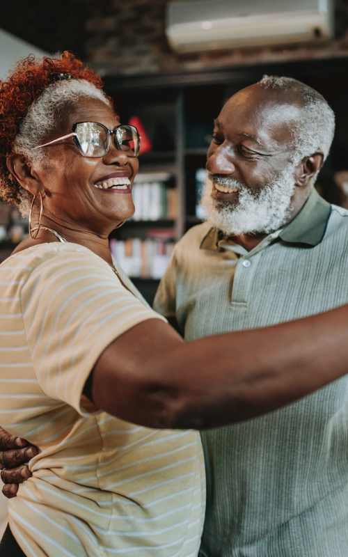 Couple dancing at Novelle in San Jose, California