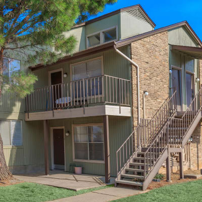 Wooded setting at The Summit at Landry Way in Fort Worth, TX