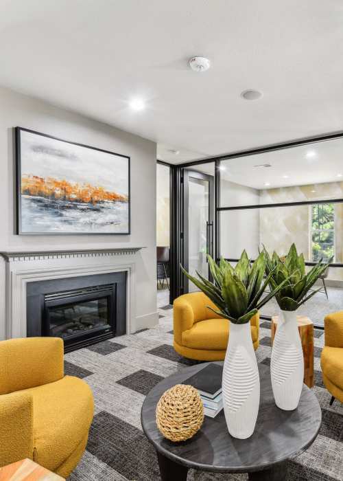 Community lounge area at Wesley in Raleigh, North Carolina
