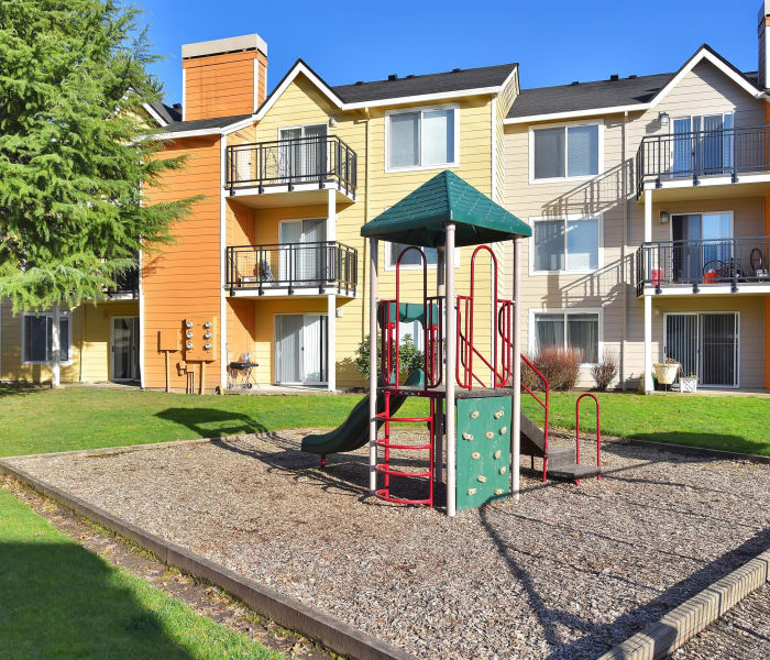 Playground area at Preserve at Sunnyside Apartments