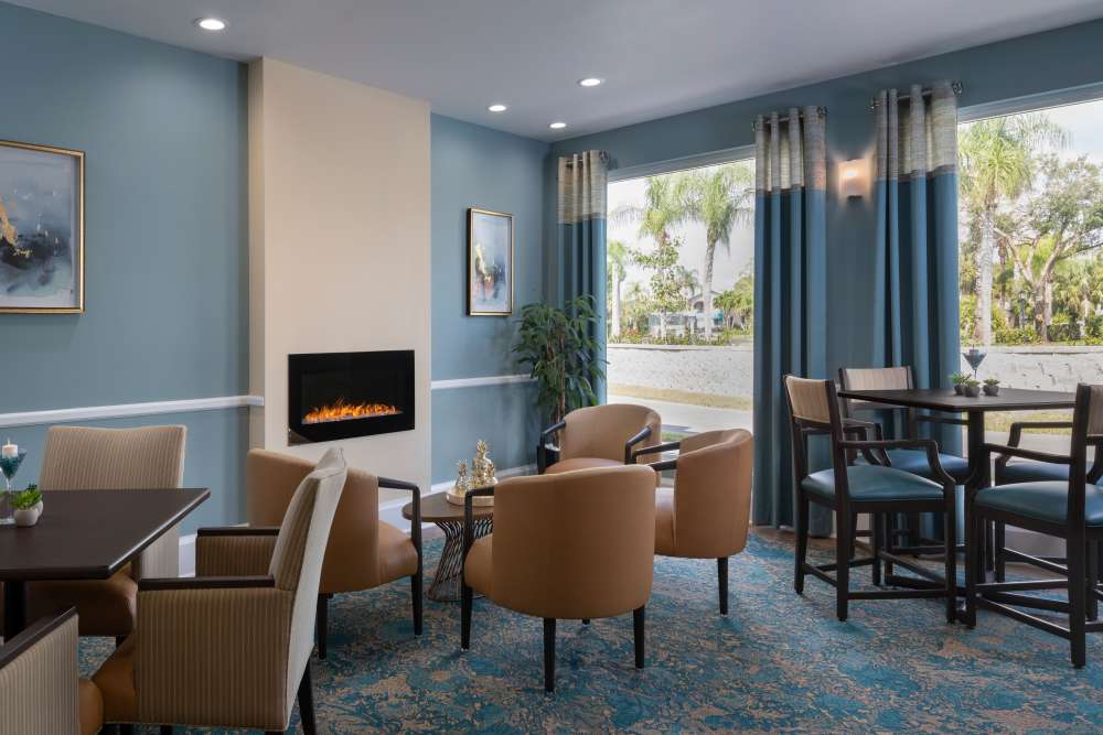 Charming community at The Pineapple House at Sapphire Lakes in Naples, Florida
