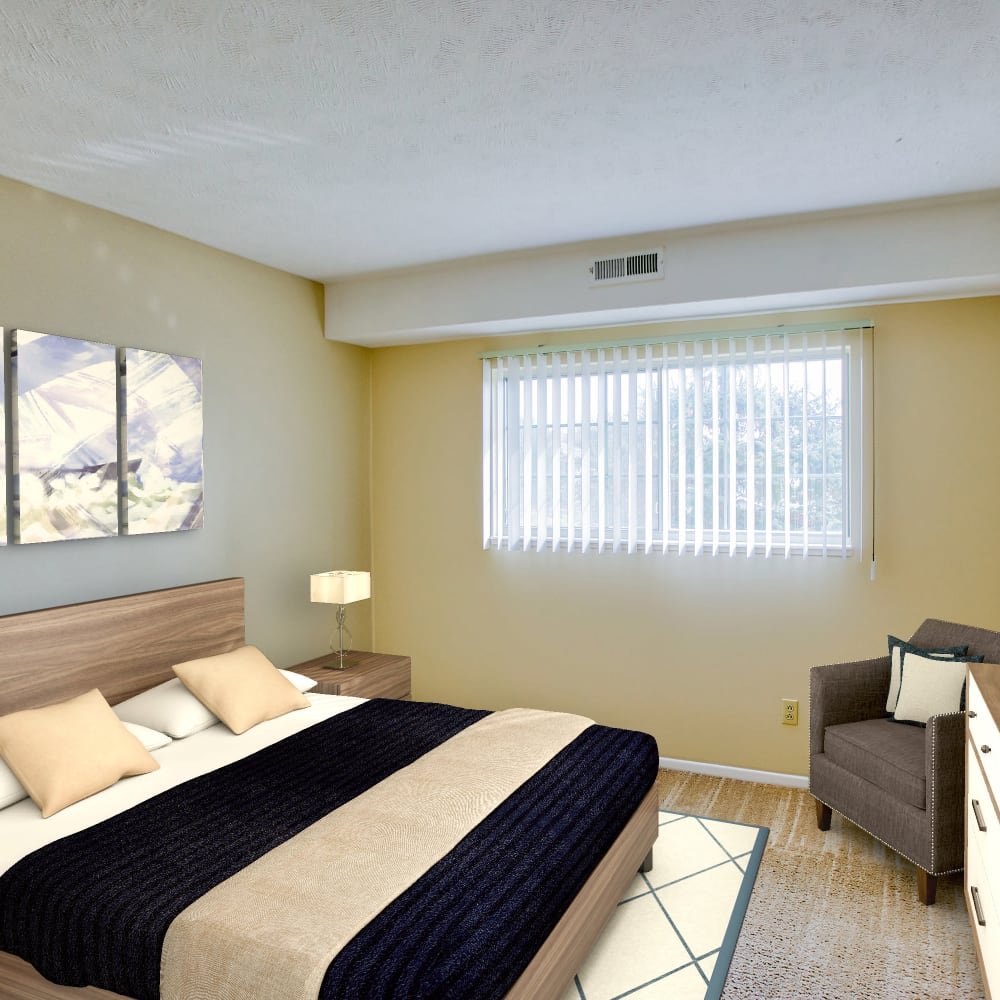 Bedroom at Pebble Creek, Twinsburg, Ohio