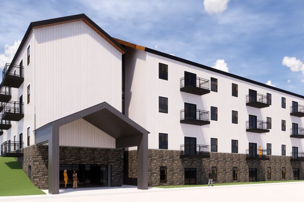 The exterior at Mission Ridge in Springfield, Missouri.