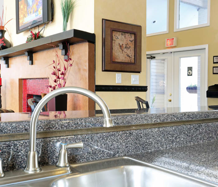 Clubhouse at Woodbriar Apartments in Chesapeake, Virginia