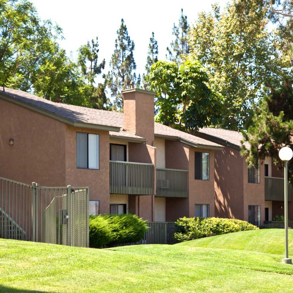 Exterior view of an apartments at Forest Glen in Lake Forest,California