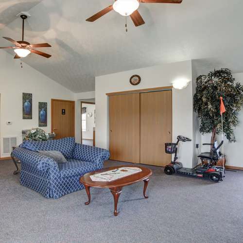 Community room at Crossroads Meadow in Ebensburg, Pennsylvania