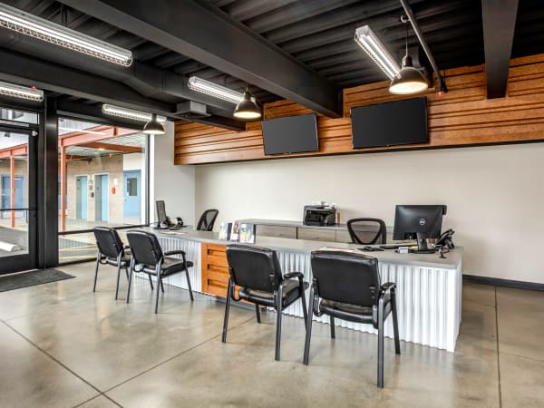 Front desk at StorQuest Self Storage in Buckeye, Arizona