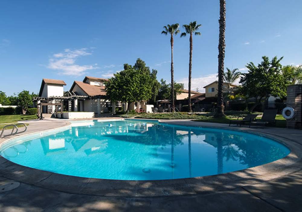 Swimming pool at The Hills in San Diego, California