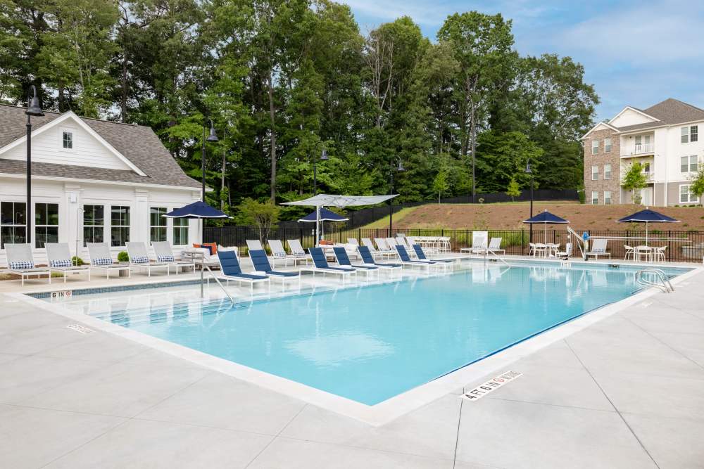 On-site swimming pool at The Archer In Acworth in Acworth, Georgia