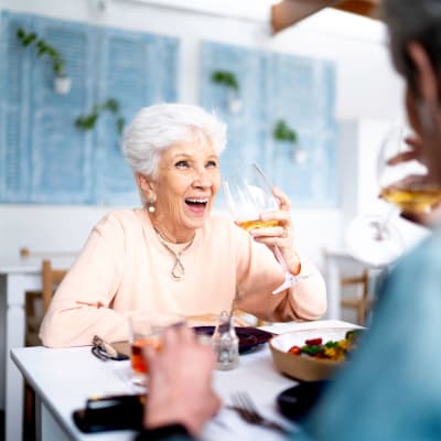 Man smiling at Bridgewater Memory Care in Granbury, Texas